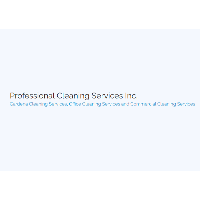 Professional Cleaning Services Inc.