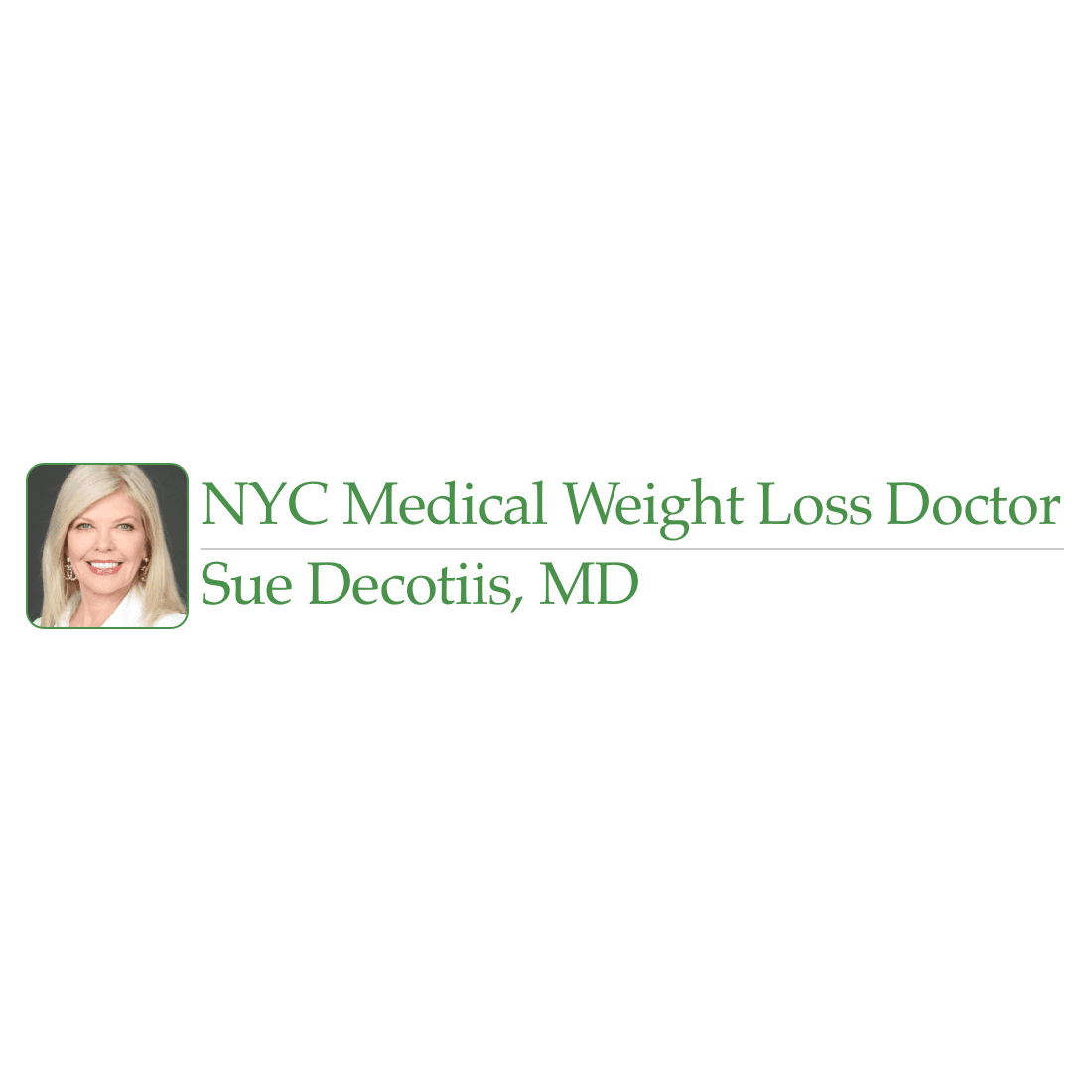 Sue Decotiis, MD: NYC Medical Weight Loss Doctor