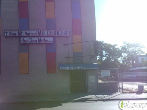 New Mt Vernon Missionary Baptist Church