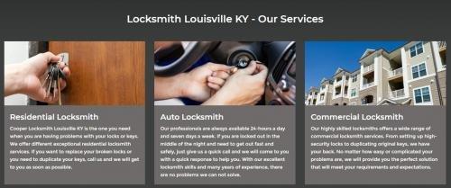 Cooper Locksmith Louisville Ky