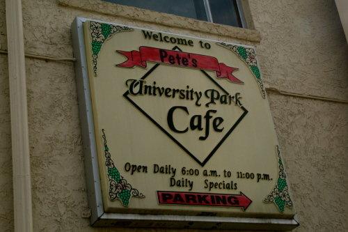 Pete's University Park Cafe