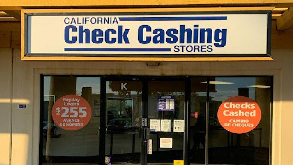 California Check Cashing Stores