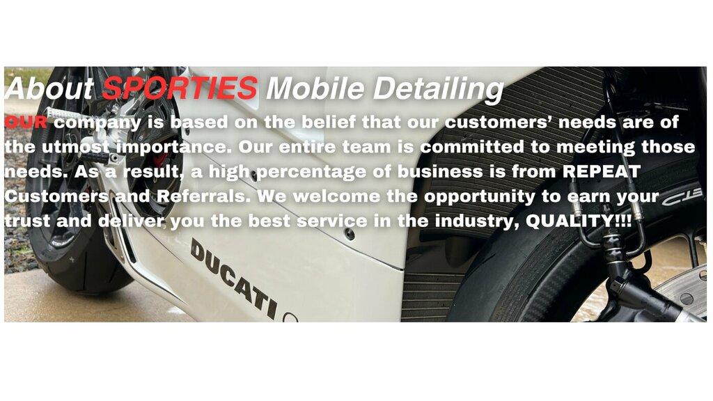 Sporties Mobile Auto Detailing