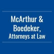 Mcarthur and Boedeker Attorneys at Law