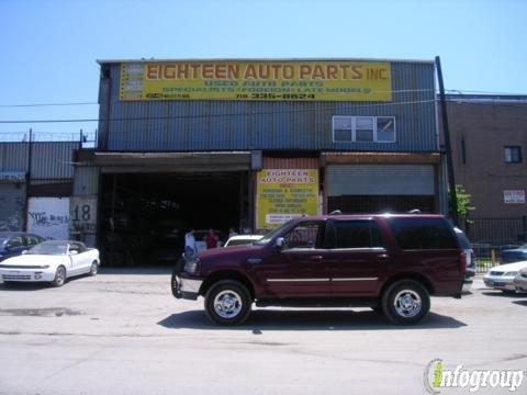 Eighteen Used Auto Parts Inc