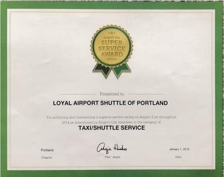 Loyal Shuttle of Portland