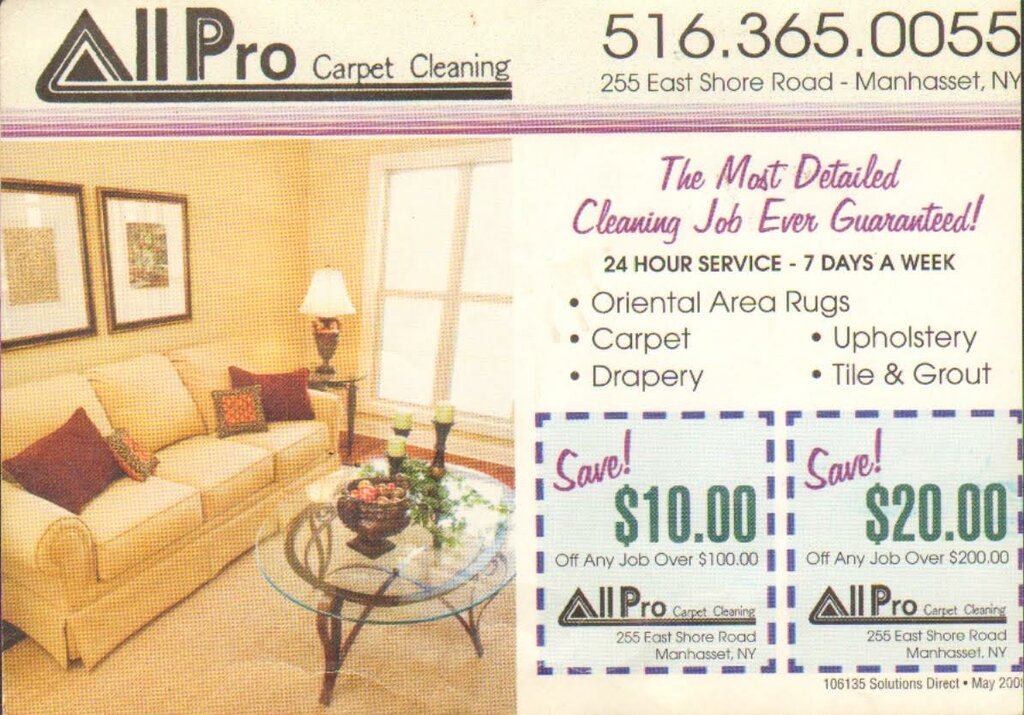 All Pro Carpet Cleaning, Inc