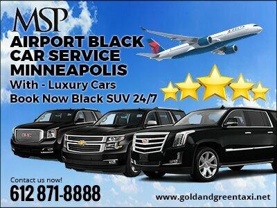 MSP Airport Taxi Cab Minneapolis & Black Car Service Town Car Service LLC