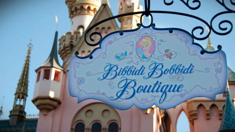 Bibbidi Bobbidi Boutique at the Disneyland Resort