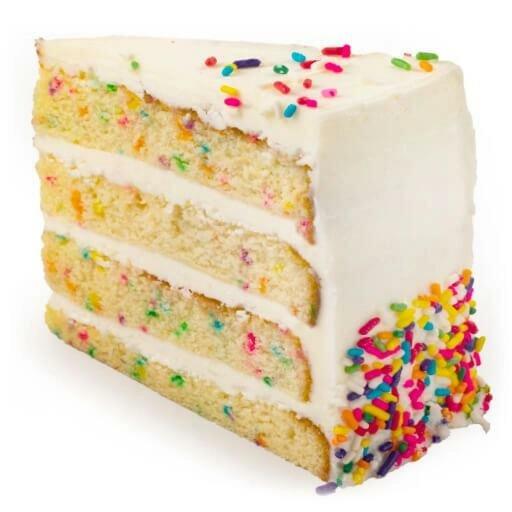 Buddy V's Cake Slice