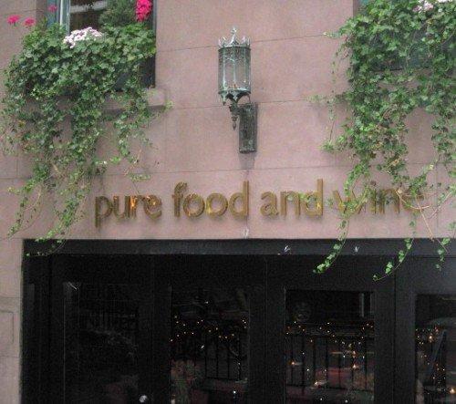 Pure Food & Wine