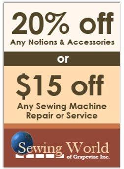 Sewing World Of Grapevine Inc.