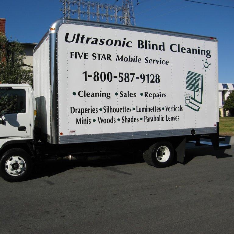 Ultrasonic Blind Cleaning Five Star Mobile Services