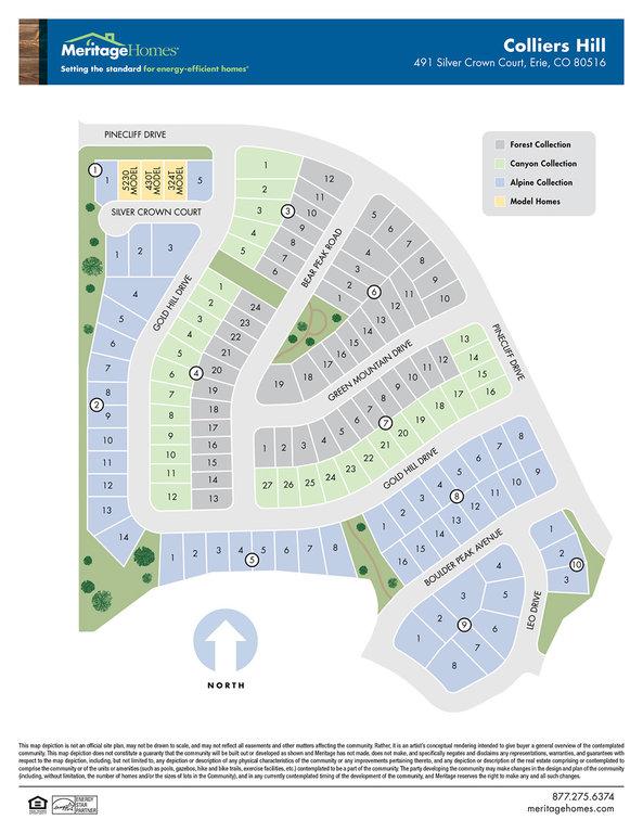 Colliers Hill: The Canyon Collection by Meritage Homes