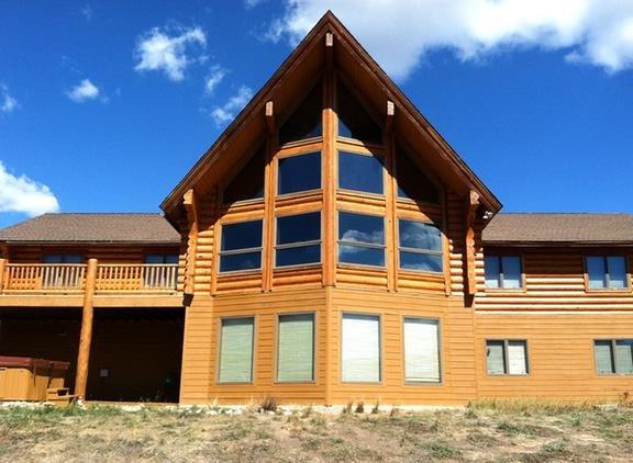 Custom Log Home Restoration