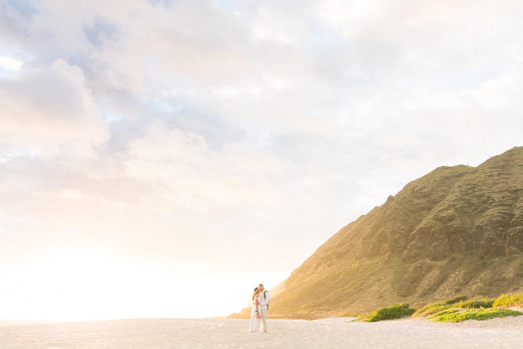 Simple Oahu Wedding