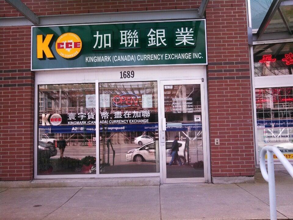 Kingmark Canada Currency Exchange