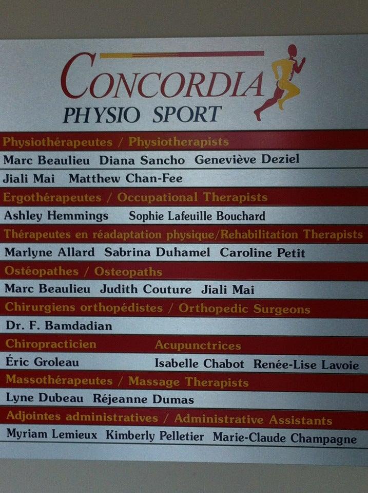 Concordia Physio Sport