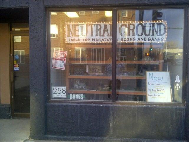 Neutral Ground Table Top Miniatures, Books, and Games