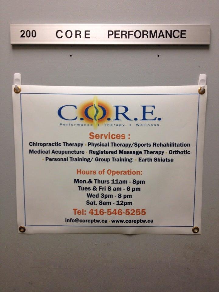 CORE Peformance Therapy and Wellness