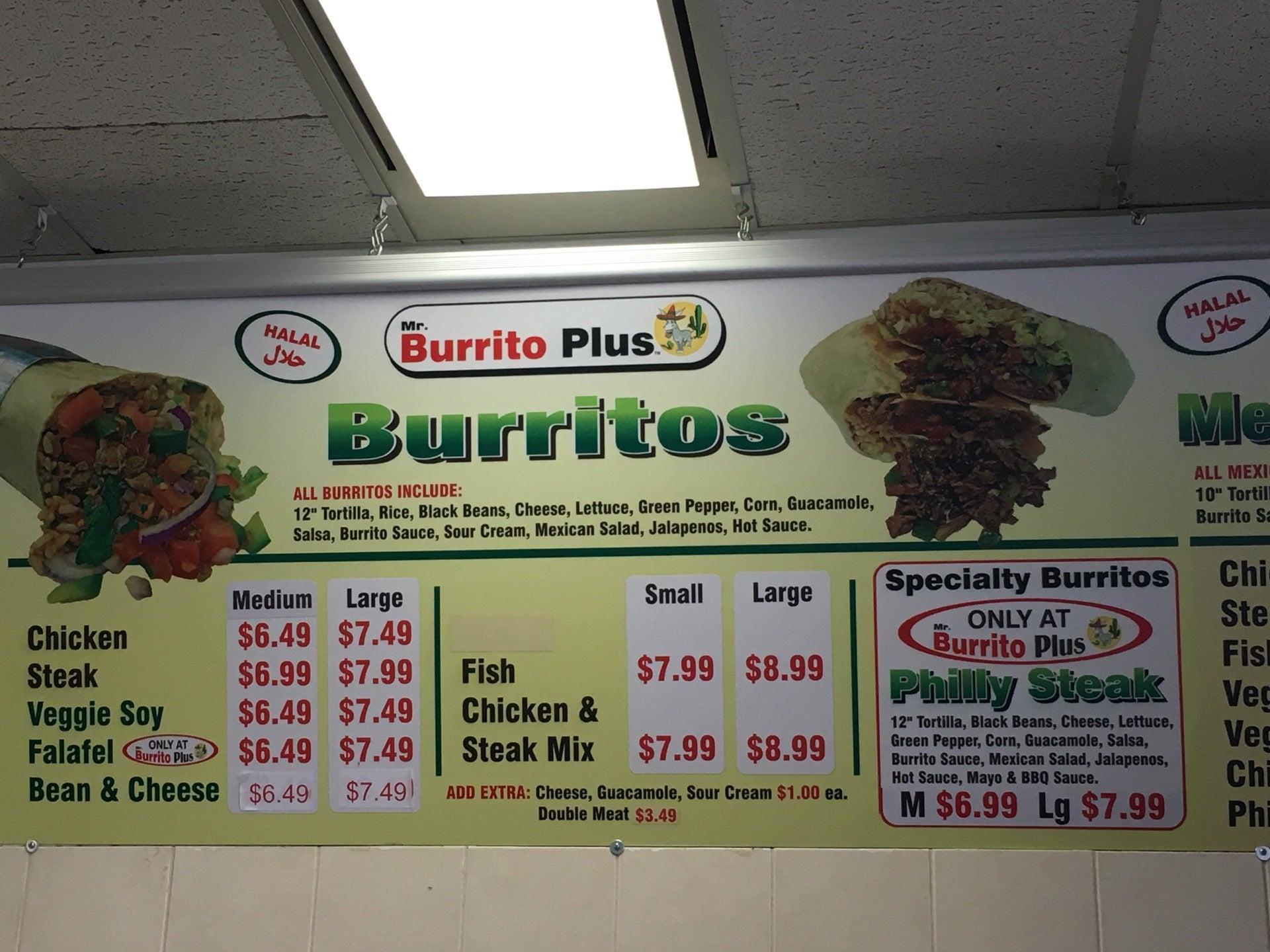 MR. Burrito Plus