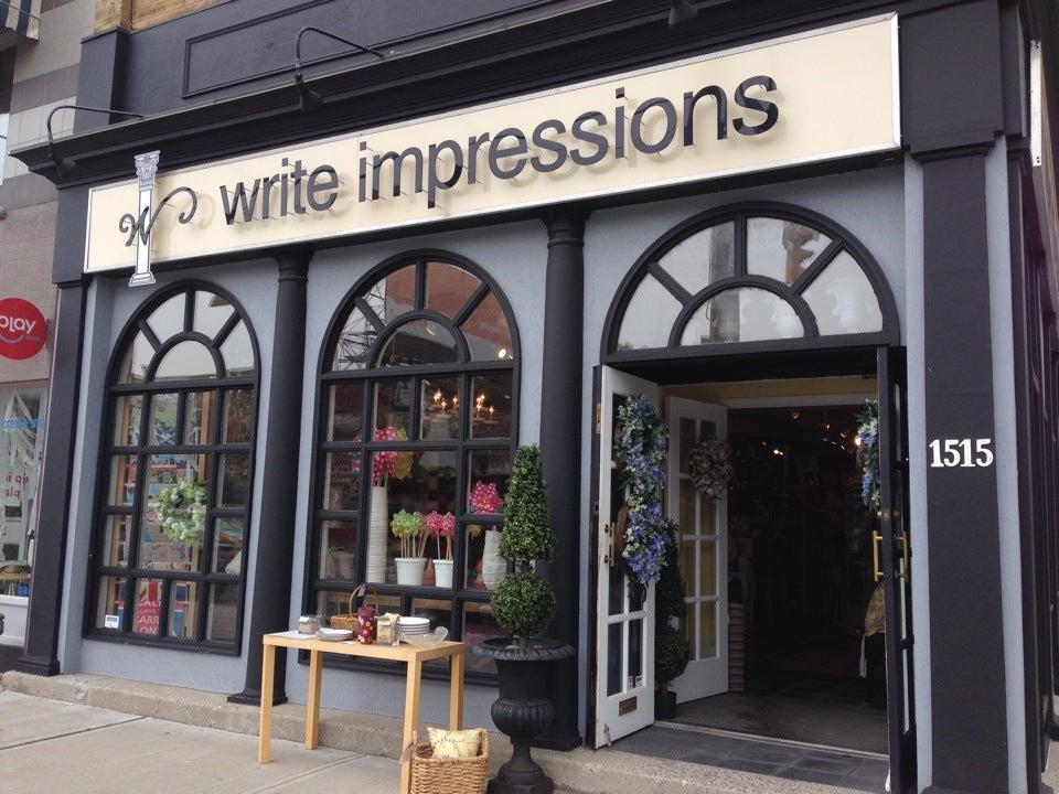 Write Impressions