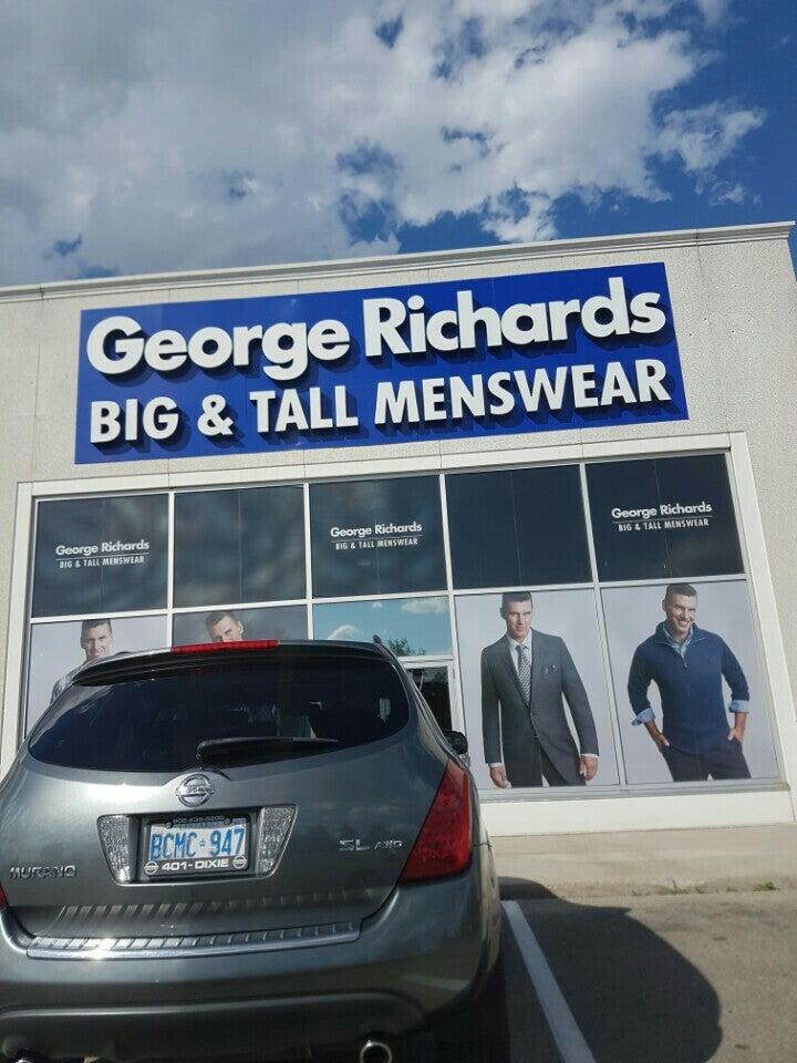 George Richards Big & Tall Menswear