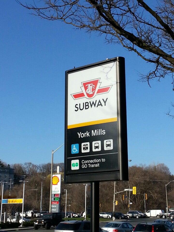 York Mills SUBWAY Station