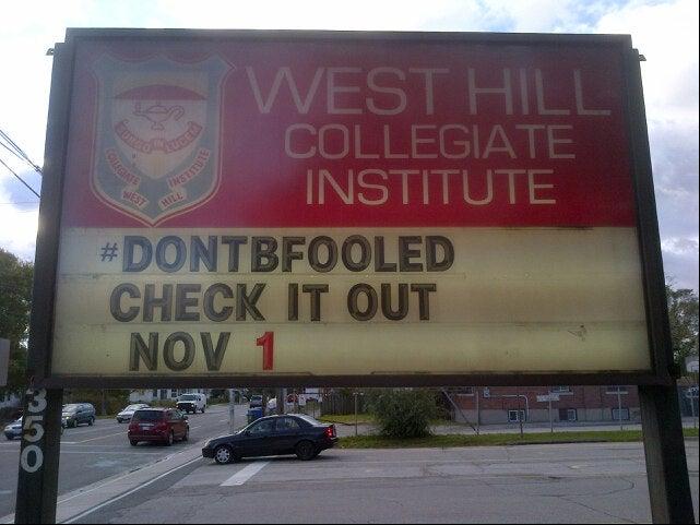 West Hill Collegiate Institute