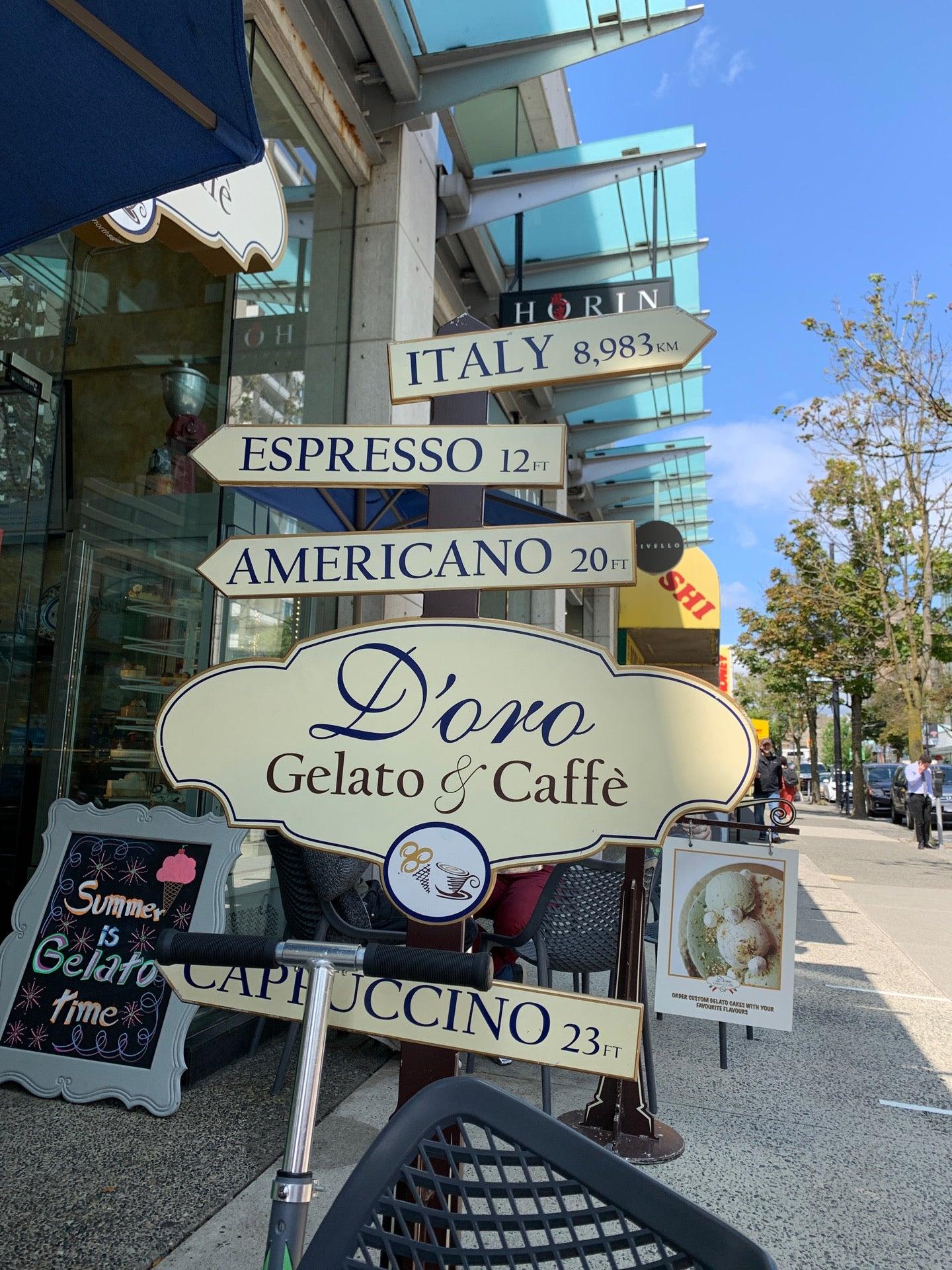 D'oro Gelato E Caffe