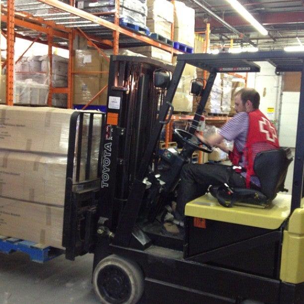 Canadian Red Cross Toronto Region Warehouse