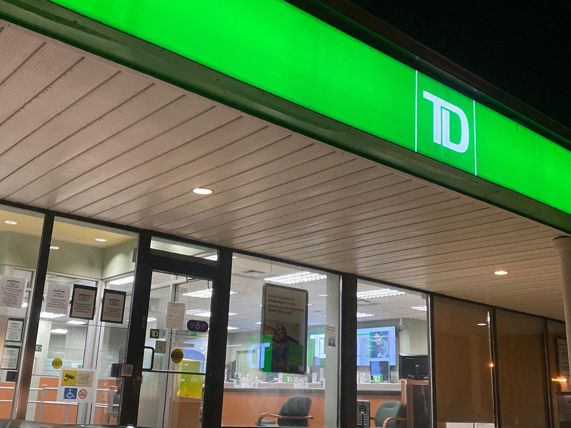 Td Bank Financial Group Td Canada Trust Branches