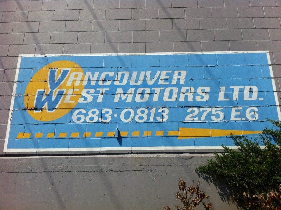 Vancouver West Motors 1992