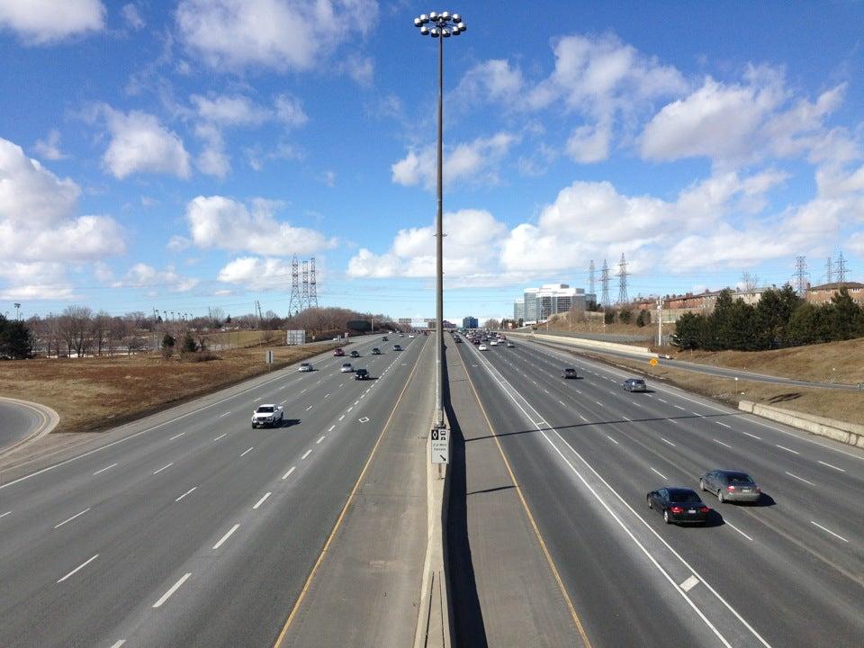 Hwy 404 at Finch E.