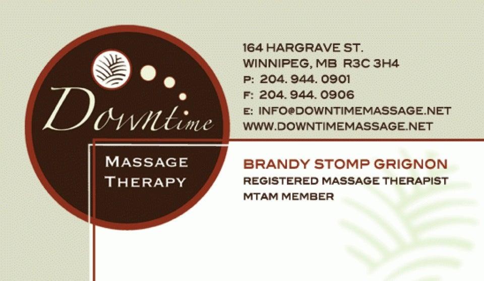 Downtime Massage Therapy