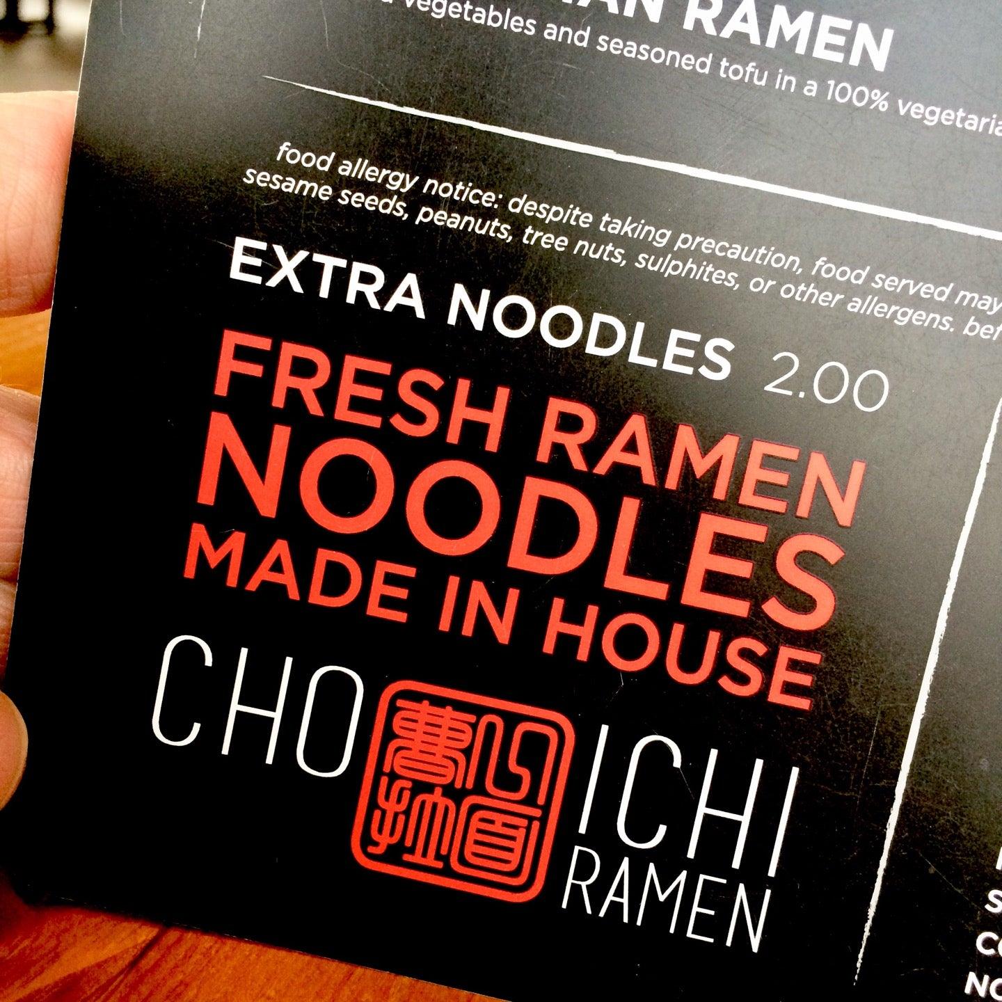 Cho Ichi Ramen