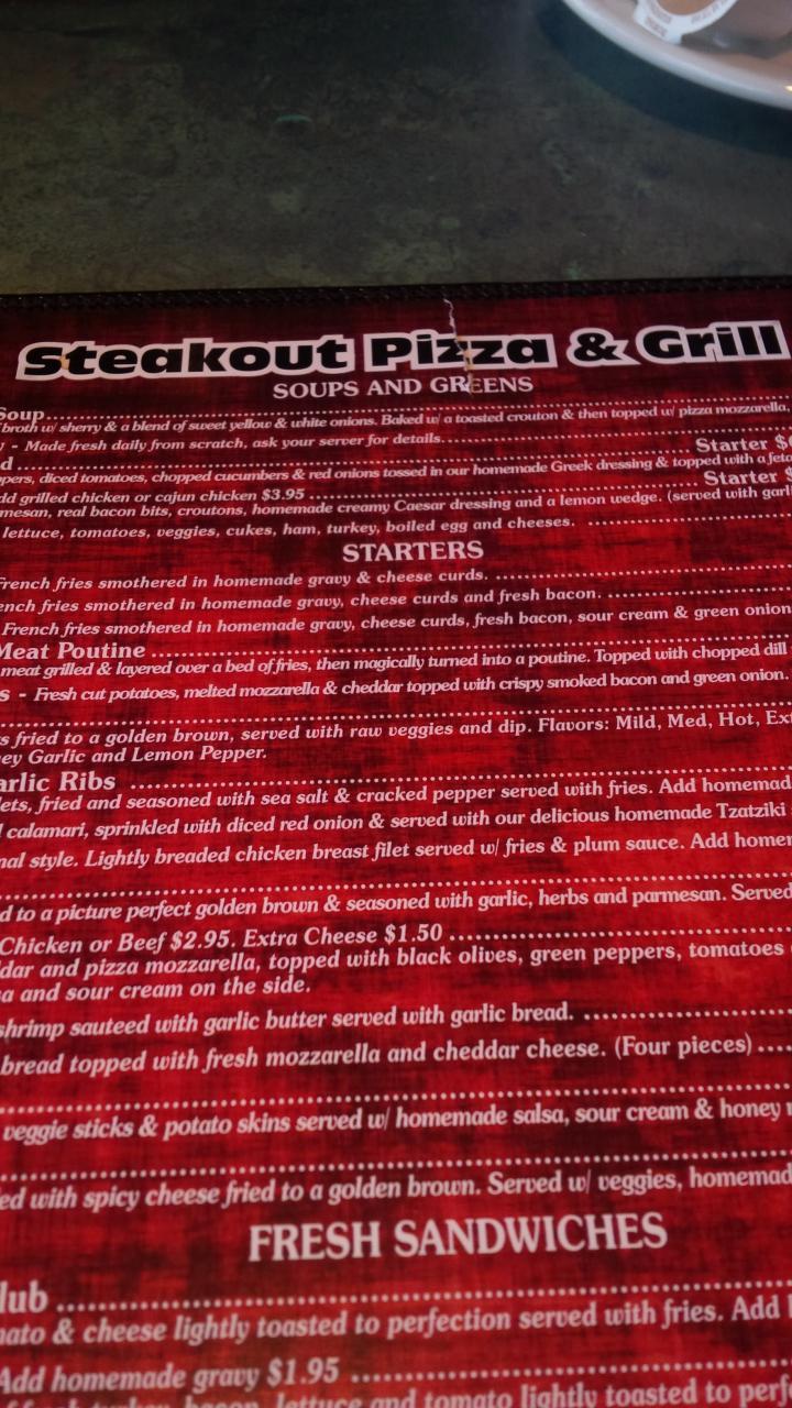 Steakout Pizza & Grill