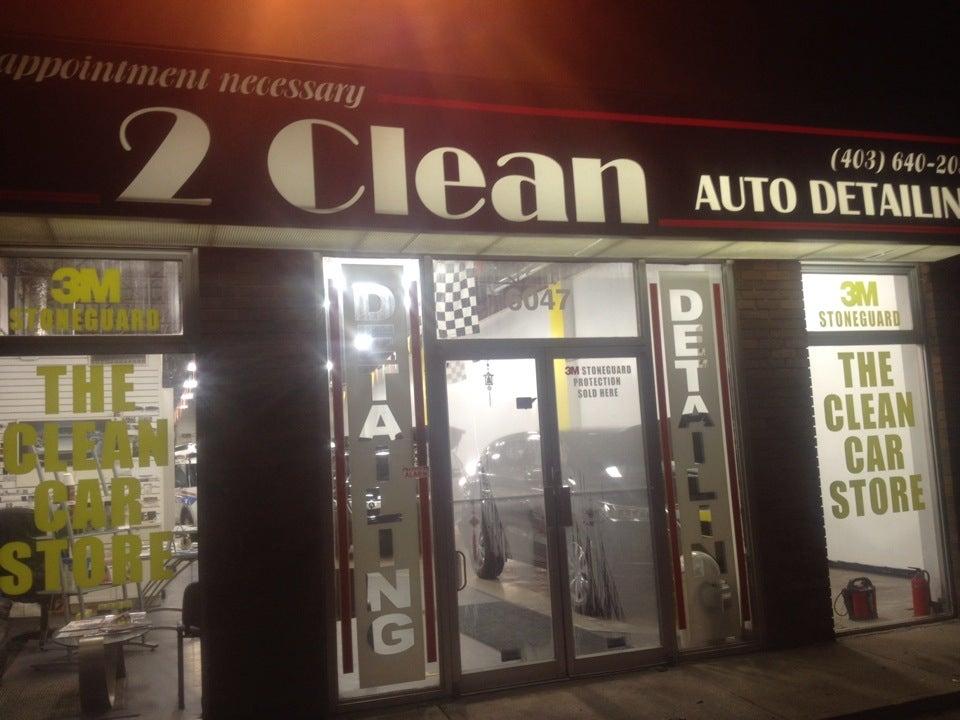 2 Clean Car Clean-Up Centres