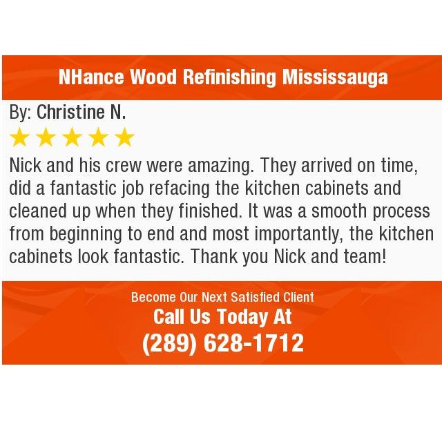 Nhance Wood Refinishing Mississauga