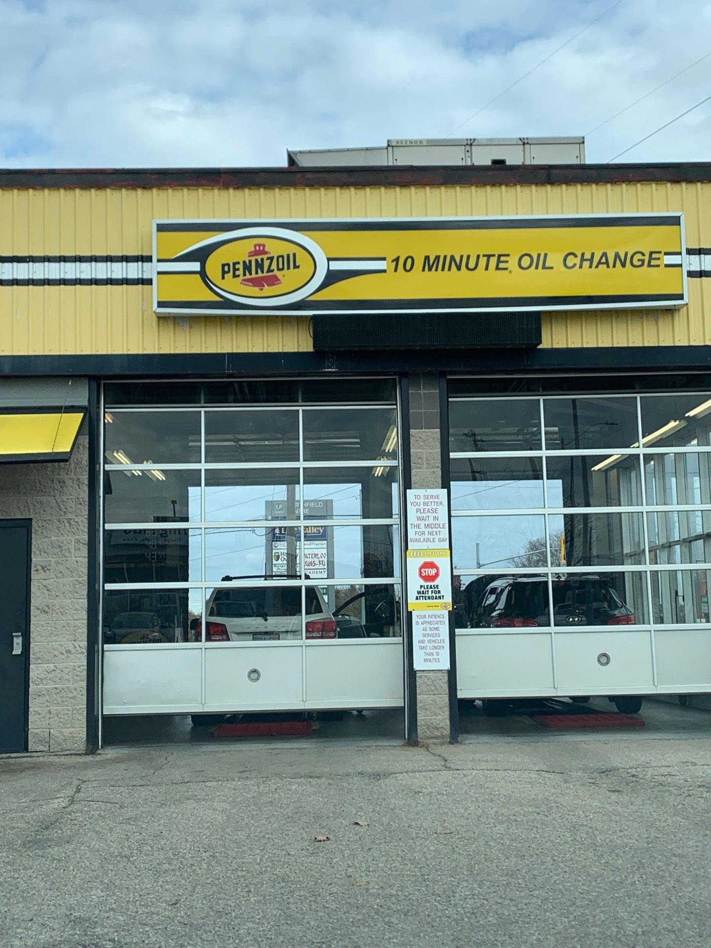 Pennzoil 10 Minute Oil Change