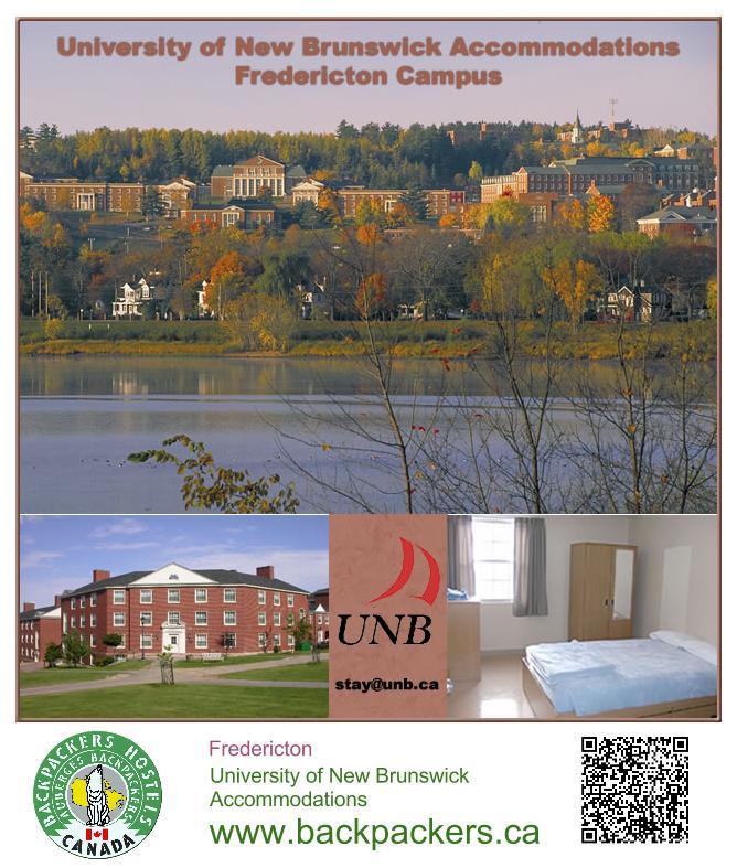 University of New Brunswick Accommodations