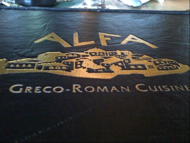 Alfa Greco Roman Cuisine