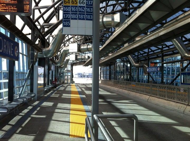 Northbound Southwest Transitway at Osborne Station