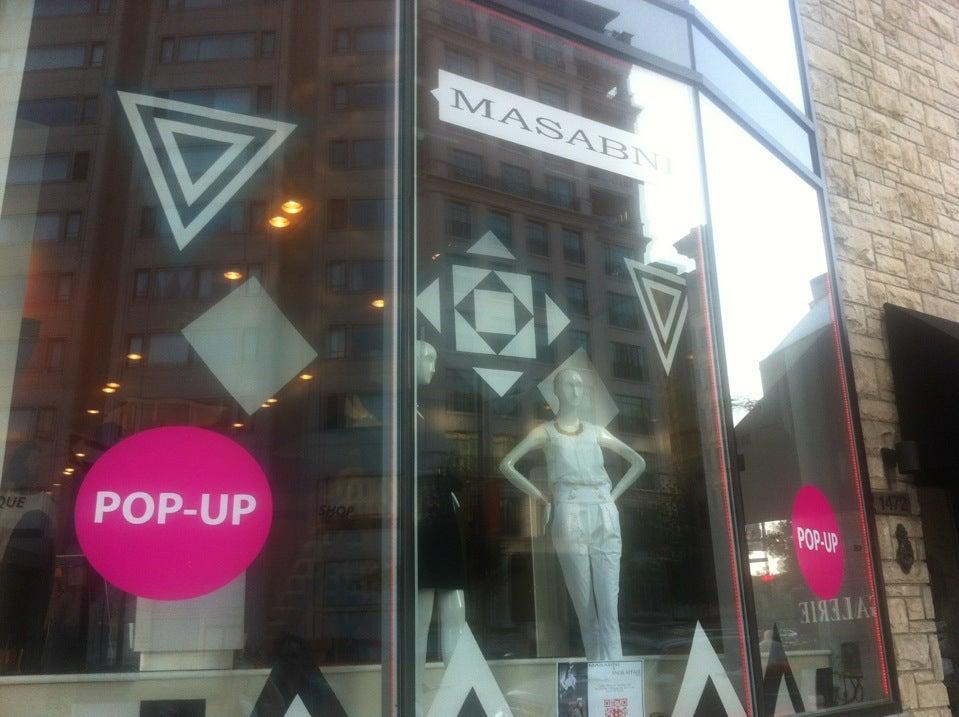 Boutique pop-up Masabni