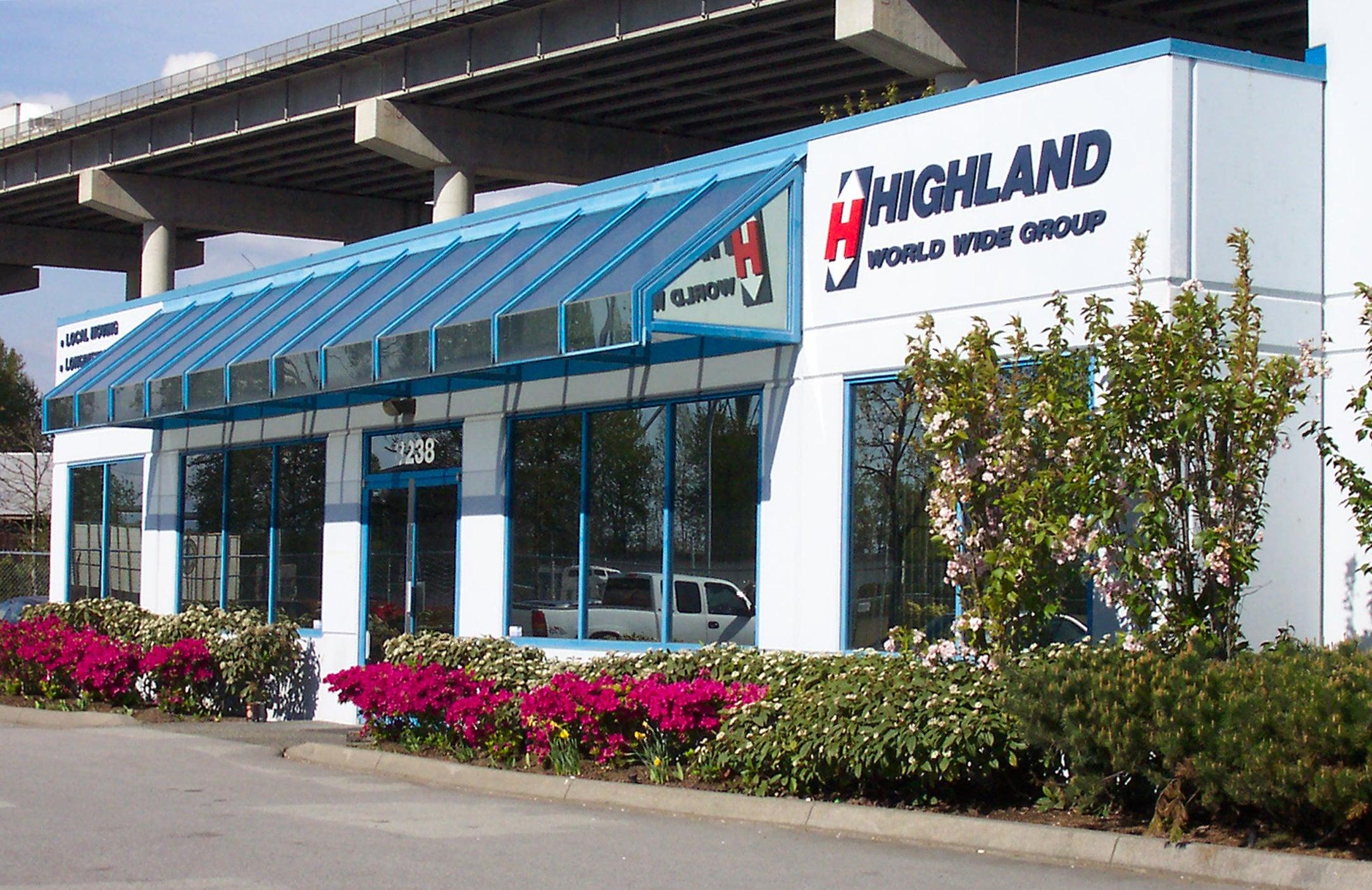 Highland Worldwide van & Storage Moving Company