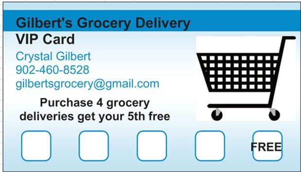 Gilbert's Grocery Delivery Service