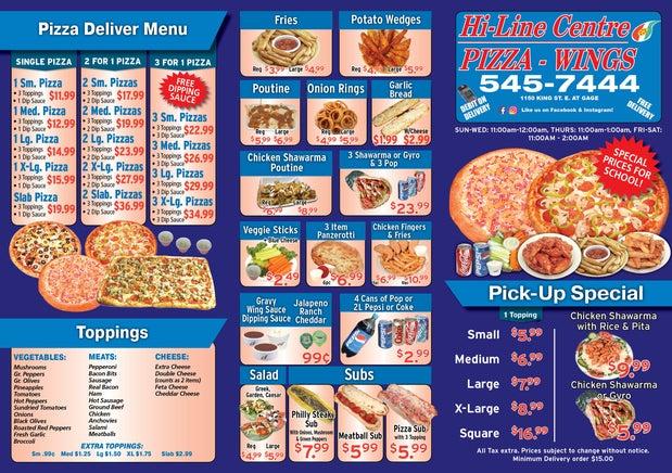 Hi-Line Pizza & Wings