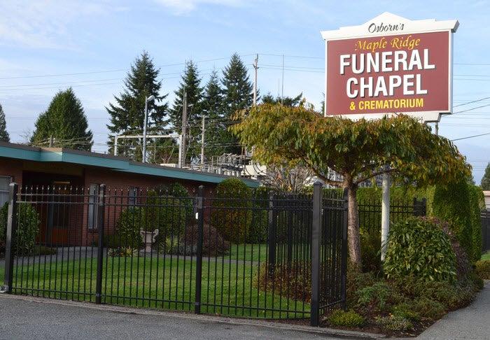 Joan Gibson - Maple Ridge Funeral Chapel