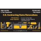 C.G. Contracting Home Renovations