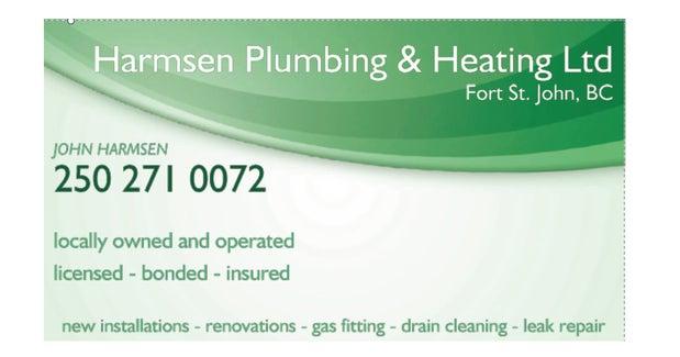 Harmsen Plumbing & Heating Ltd